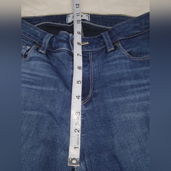 PAIGE Blue Skinny Jeans with Modern Denim Finish - Picture 6 of 12